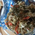 cucuchan's cooksnap of when they made 生姜で美味しい☆切干大根と昆布のサラダ.