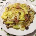 なあぁぁさん's cooksnap of when they made 春キャベツの和風パスタ.