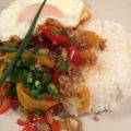 samansa's cooksnap of when they made お手軽ガパオライス★タイ風バジル炒めご飯.