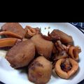 yuriゆりりん's cooksnap of when they made ◎里芋とｲｶの煮物◎.
