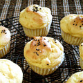 ★☆プルメリア☆★'s cooksnap of when they made もちもちふわっ♪豆腐とさつま芋のマフィン.