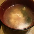 ととろ's cooksnap of when they made わかめと玉子の中華スープ.