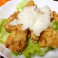 ドレステン's cooksnap of when they made ◆さっぱりサクサク♪おろしチキン竜田◆.