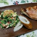 chinamon55's cooksnap of when they made 菜の花とにんじんの白和え　ひな祭りにも♪.