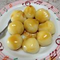 ちげつ's cooksnap of when they made もっちり♥豆腐みたらし団子.