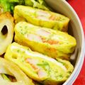 どんぴんたん's cooksnap of when they made 塩胡椒で中華風に！？カニカマ入り卵焼き.