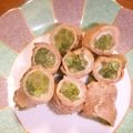 たいちまん's cooksnap of when they made 菜の花の牛肉巻きで春のお浸し✿.