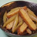 みそじーさん's cooksnap of when they made 蕗とさつま揚げの醤油炒め煮.