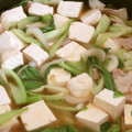 春と水's cooksnap of when they made ちんげん菜と豚肉と豆腐のあんかけ♡.
