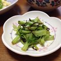 YUKIKI☆'s cooksnap of when they made 大根再利用！大根の茎のナムル.