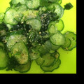 かなしの's cooksnap of when they made きゅうりとわかめの酢の物.