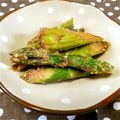 みのりっくす's cooksnap of when they made 麺つゆで★アスパラの胡麻和え.