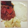 ピンクlotus's cooksnap of when they made 簡単!!　フープロでハンバーグ♪.