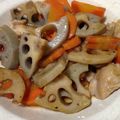 ライオンのスキッピィ's cooksnap of when they made れんこんと鶏もも肉の甘辛煮.