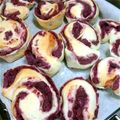chibiかな's cooksnap of when they made ふわっもち♡米粉の紫芋パン.