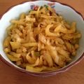 ユウカ．'s cooksnap of when they made たくあんのピリカラナムル.