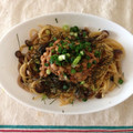 メイヨー's cooksnap of when they made 納豆としめじのかつお風味和風パスタ.