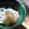 フモーと紅子's cooksnap of when they made レンコンの酢漬け.