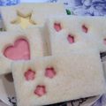 miwayon's cooksnap of when they made お花見✿簡単！桜のサンドイッチ✿.