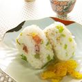 Snow＊Love's cooksnap of when they made 茎わかめのおにぎり＊3種.