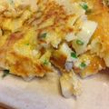 はなかれ's cooksnap of when they made 長芋明太チーズ焼き.