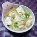 福山うりぼう's cooksnap of when they made 白菜と豆腐の中華煮.