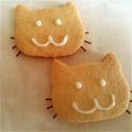 ぶうぷう's cooksnap of when they made おヒゲがキュートなにゃんこクッキー♡.