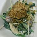 イタポメ's cooksnap of when they made 貝割れほうれん草サラダ.