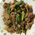 みか20120707's cooksnap of when they made 簡単！菜の花と豚バラの炒め物♪.