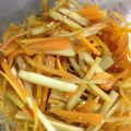 はなっちひなっち's cooksnap of when they made うどのきんぴら.