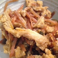 ももかば's cooksnap of when they made つくし♪と油揚げの★卵とじ★.