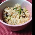 vivianto's cooksnap of when they made 三つ葉香る♡そぼろしめじのまぜご飯.