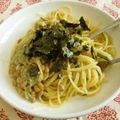 すいいろ's cooksnap of when they made 簡単！豆乳味噌のクリームパスタ.