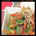 yuming219's cooksnap of when they made 節約!！ブロッコリーの芯できんぴら.
