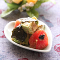 ぽっぽぺぺ's cooksnap of when they made 簡単☆アボカドとトマトの海苔ごま酢和え.