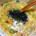 ユーロン's cooksnap of when they made 納豆の生卵まみれ.
