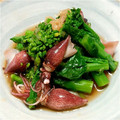 ローズマチルダ's cooksnap of when they made 簡単！菜の花とホタルイカのおろし和え.