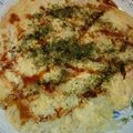 ameangel's cooksnap of when they made キャベツ　紅生姜大量消費☆お好み焼き風.