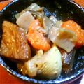たんたん　's cooksnap of when they made 根菜とこんにゃくの煮物.