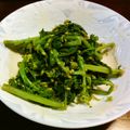 松ぼっくり。's cooksnap of when they made 菜の花のからしあえ.