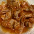 Chimy08's cooksnap of when they made 豚肉薄切り☆10分で作るポークチャップ♬.