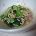 みやびうさぎ's cooksnap of when they made ホウレン草とツナの和え物.