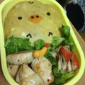 ＊yukka's cooksnap of when they made ★キャラ弁★キイロイトリのオムライス♪.
