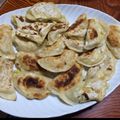 meechan_y's cooksnap of when they made とろ～りチーズ☆お好み焼き餃子.