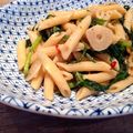 ばぢこ's cooksnap of when they made アンチョビと春菊のペペロンチーノ♪.
