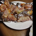かるぱるか's cooksnap of when they made 余った餃子の皮でピザ風〜.