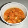 きらり流れ星's cooksnap of when they made お湯を注ぐだけ～♪簡単✿白菜キムチスープ.