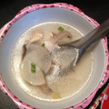 popet's cooksnap of when they made 大根とまいたけの中華スープ.