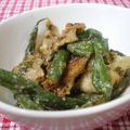 にゃぁくん's cooksnap of when they made いんげんと味噌漬け豚肉炒め.