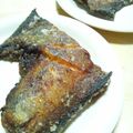 akivich's cooksnap of when they made 市販のつゆで簡単、揚げカレイ.